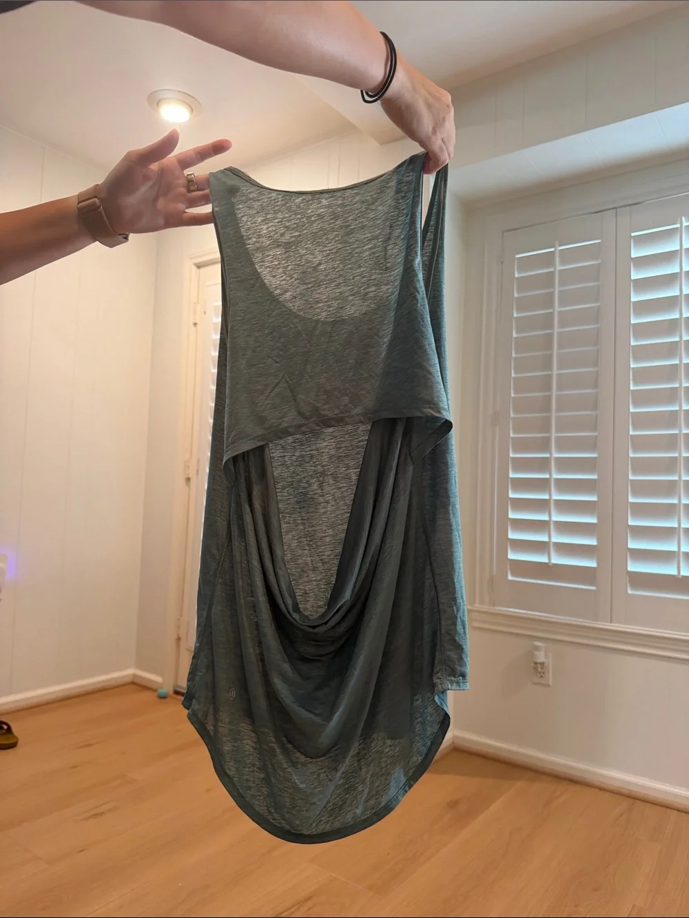 lululemon athletica Dark Green Tank top
